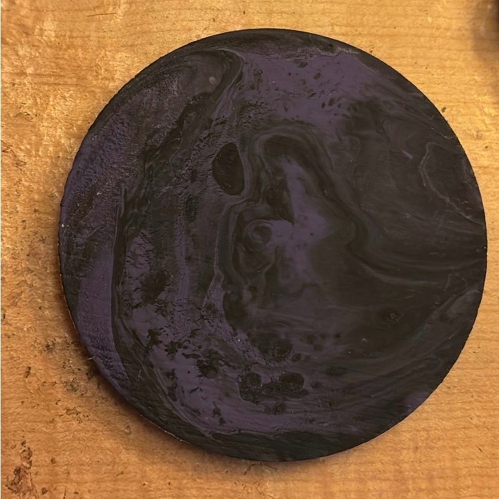 Hand painted coaster